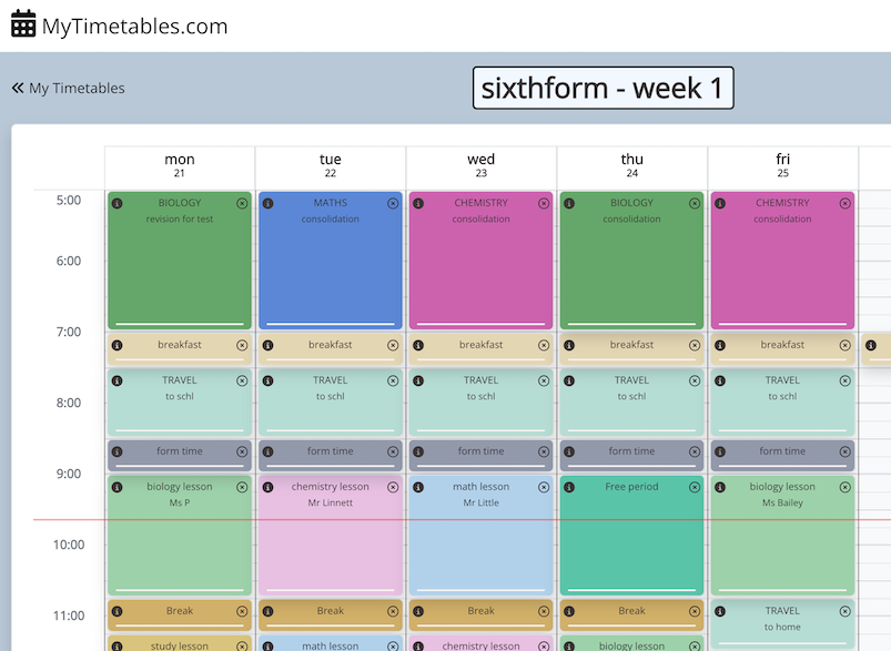 MyTimetables.com